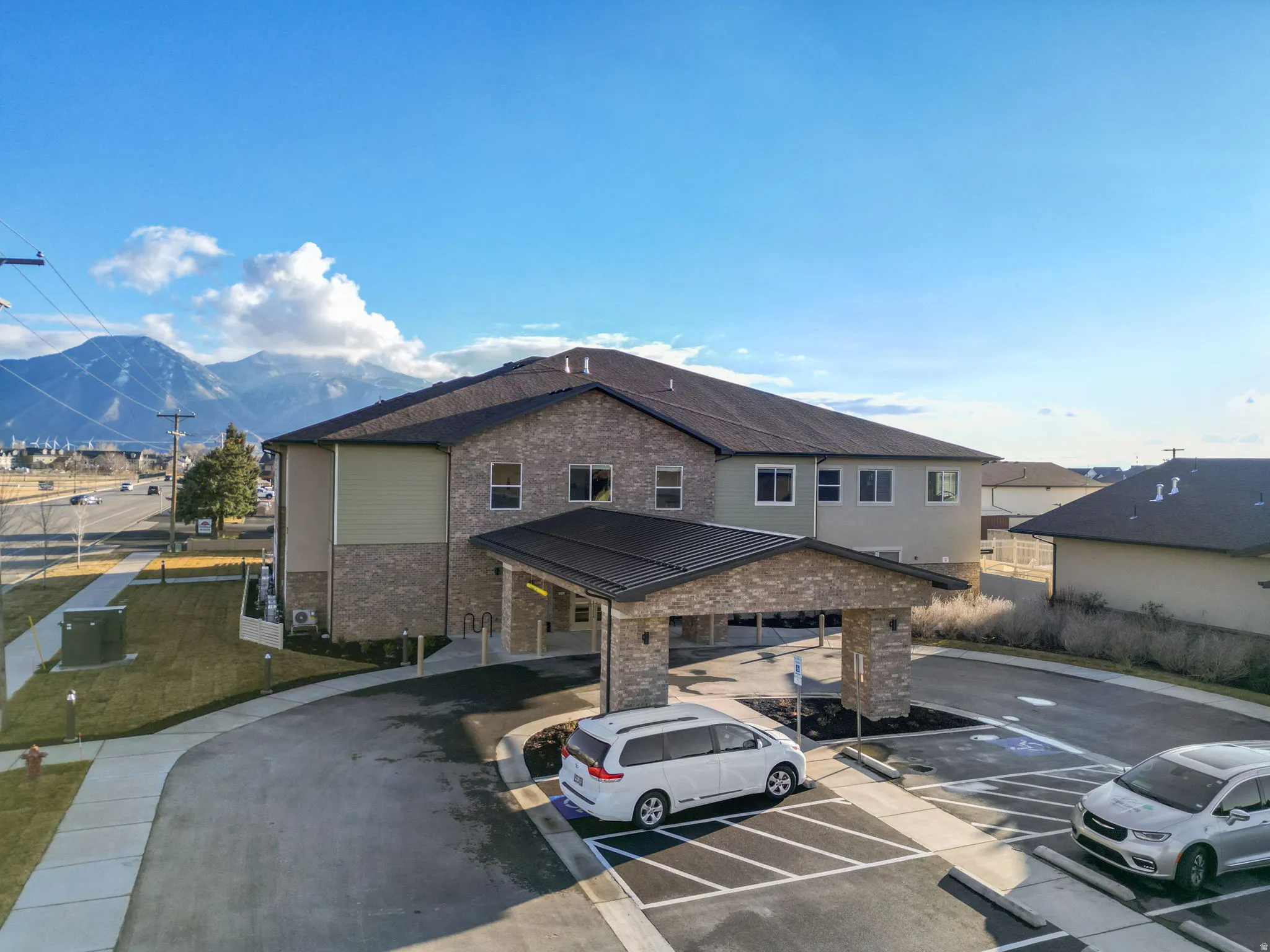 Assisted Living building located on the property