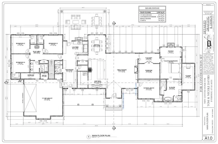 View of home floor plan