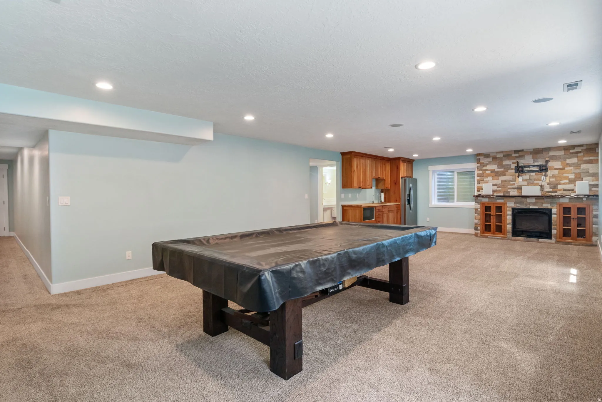 Pool table is negotiable!