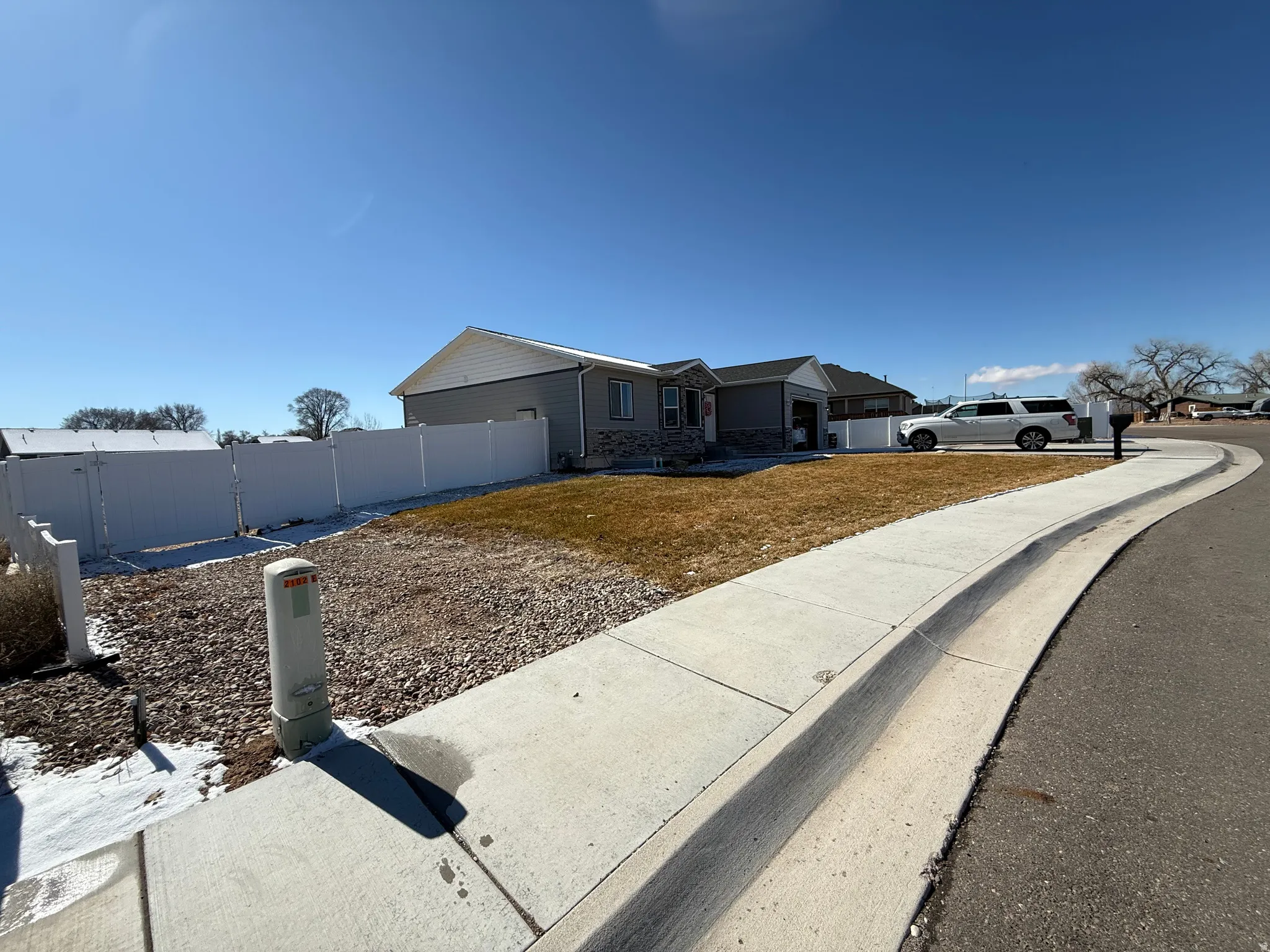 View of ranch-style home