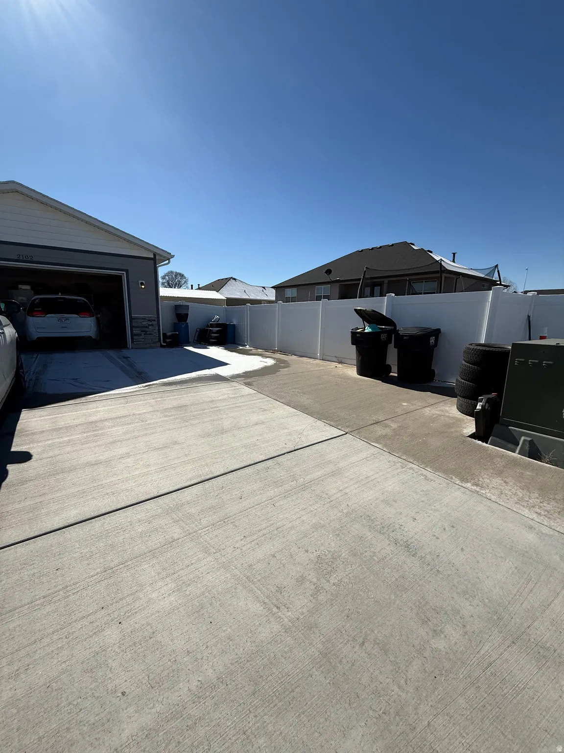 View of side of home
