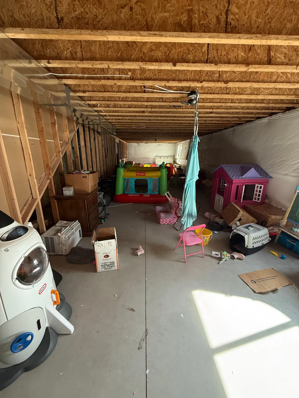 View of basement
