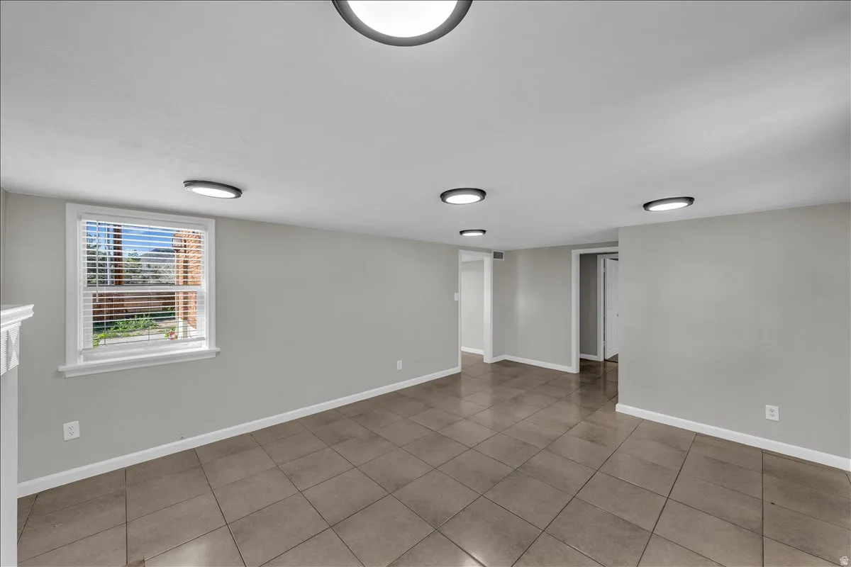Basement unit Living room