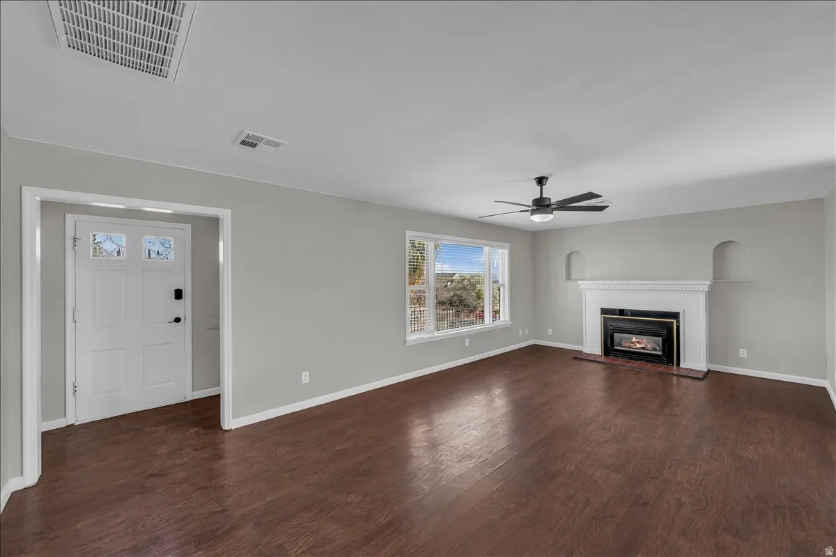 Upstairs unit entrance/living room