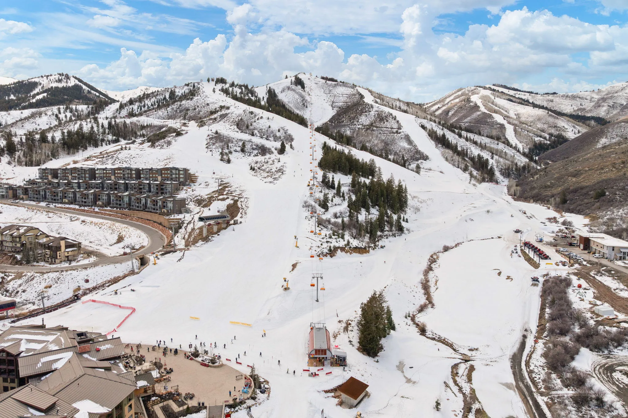 View of mountain backdrop
