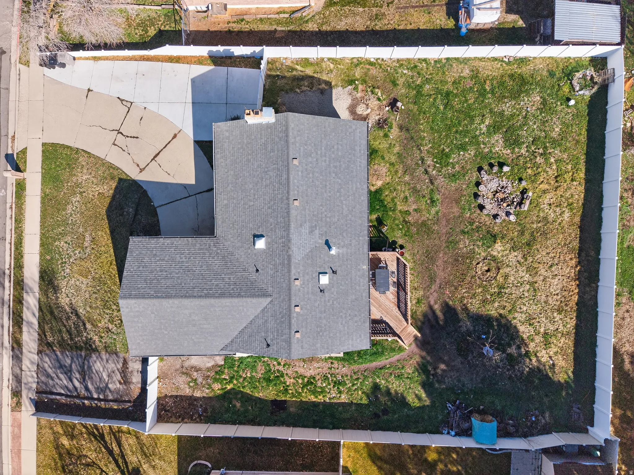 View of subject property