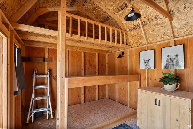 View of storage area