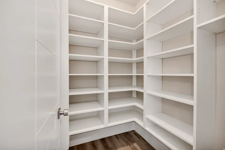 View of storage area