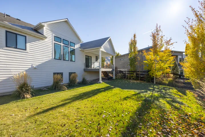 Rear view of property