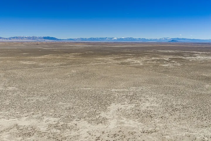 Mountain view with a desert landscape and rural landscape