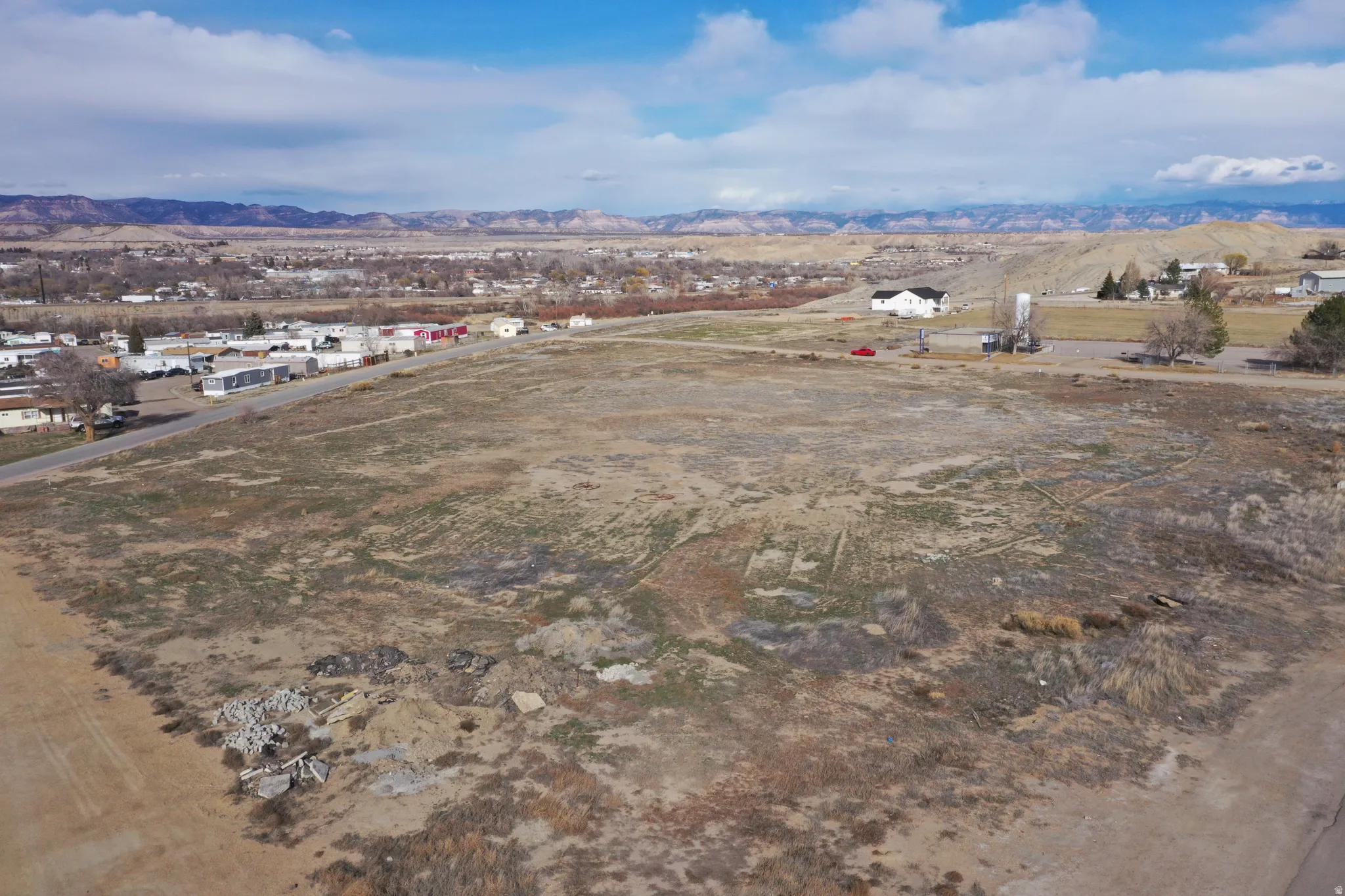 View of mountain backdrop