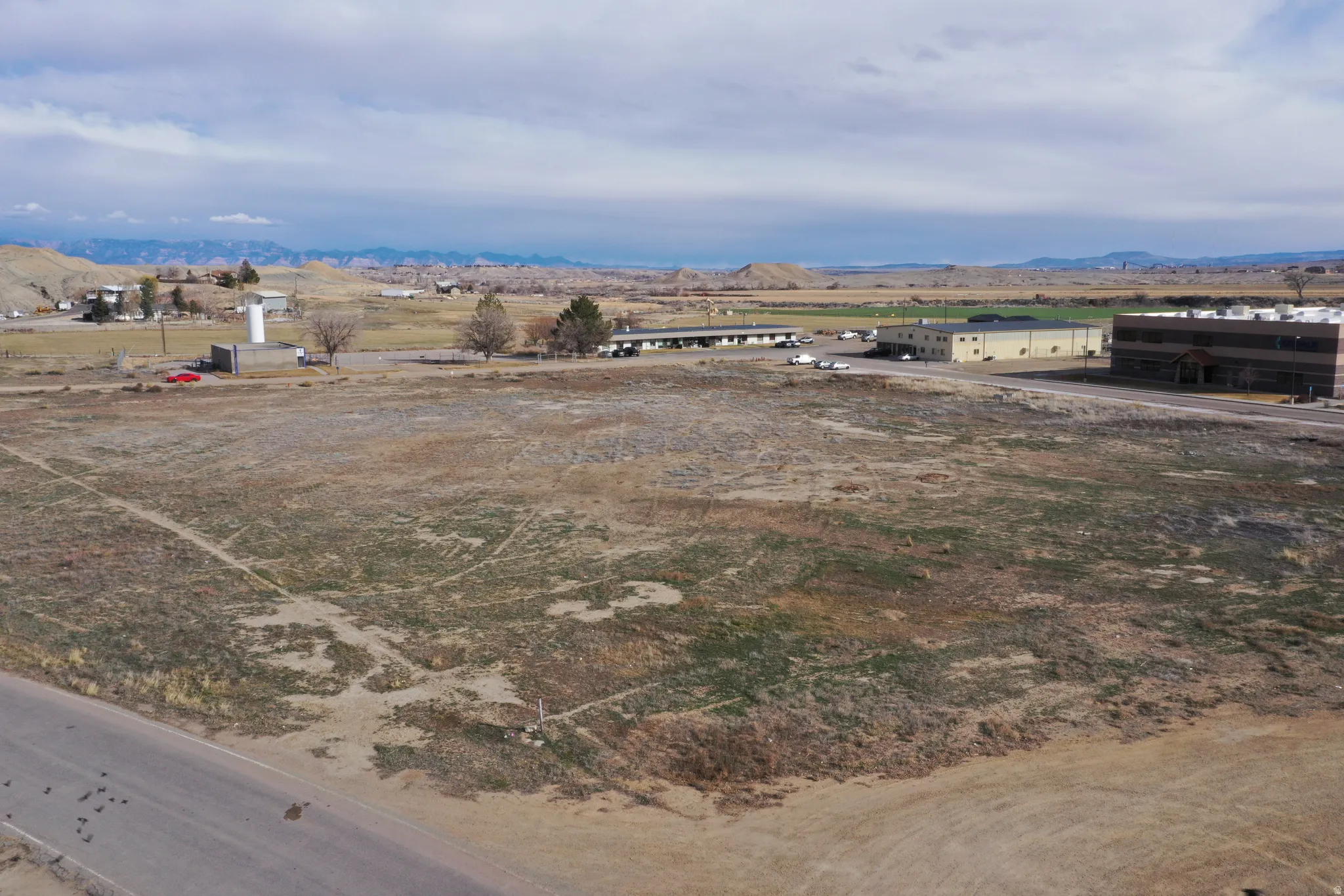 View of mountain background