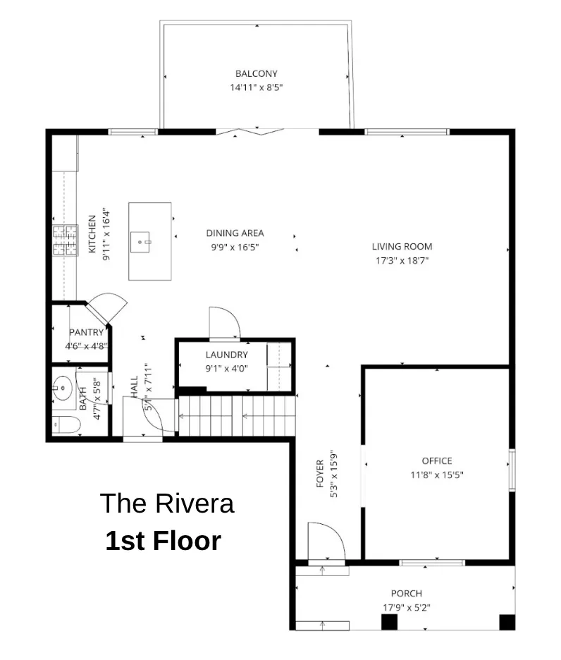 floor plan of First Floor.