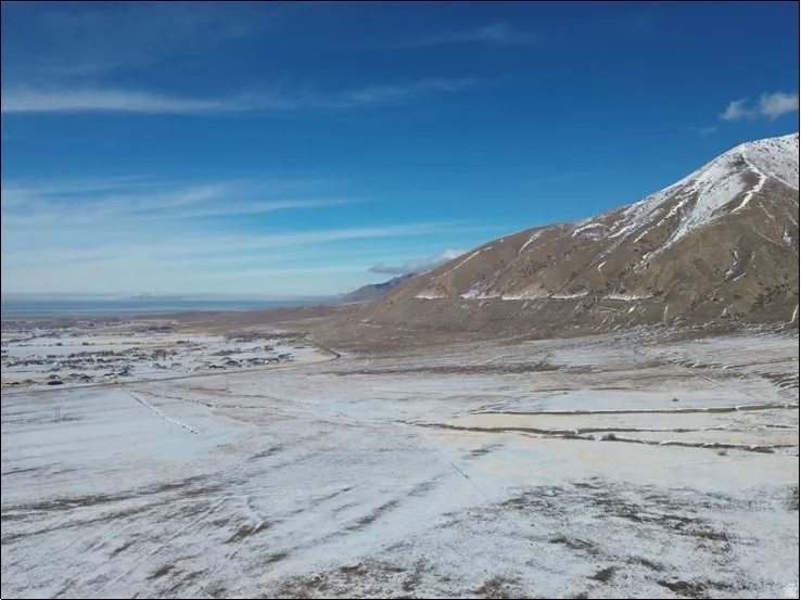 View of mountain backdrop