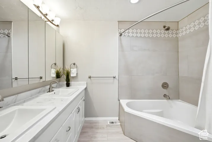Primary bathroom.