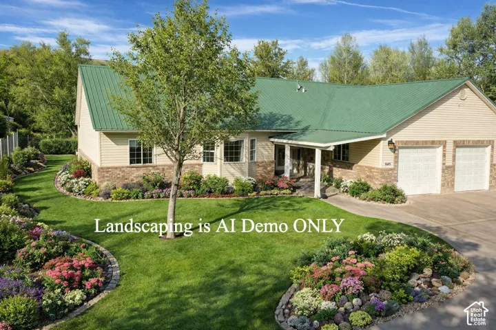 Front lawn area.