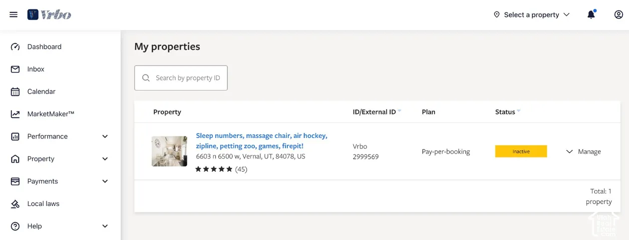 View of miscellaneous listing collateral