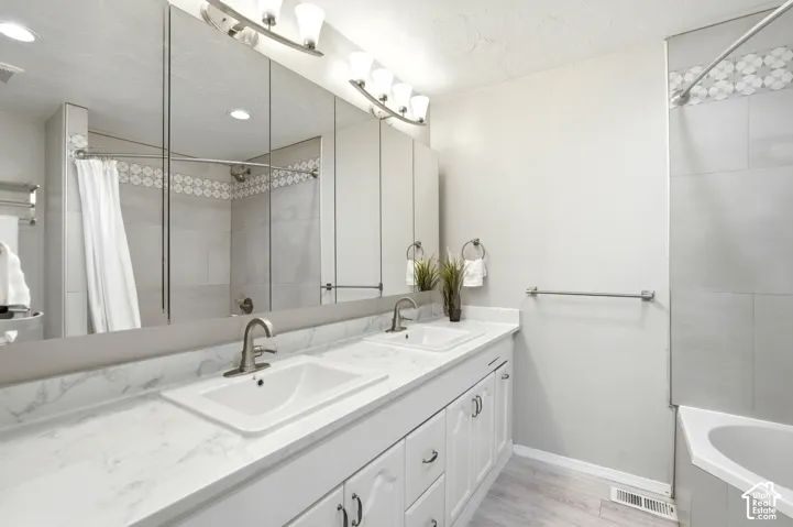 Primary bathroom.