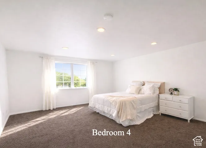 Bedroom facing S.