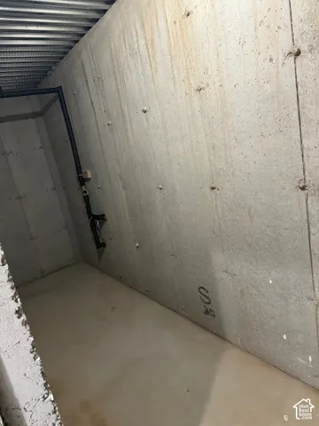 Under the porch storage