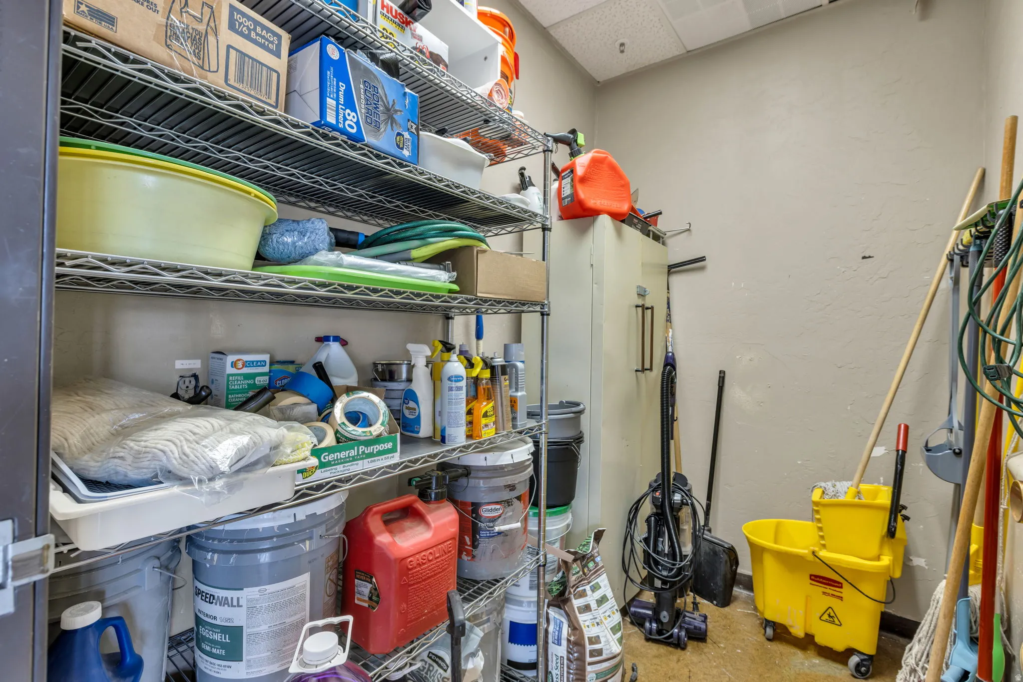 View of storage area