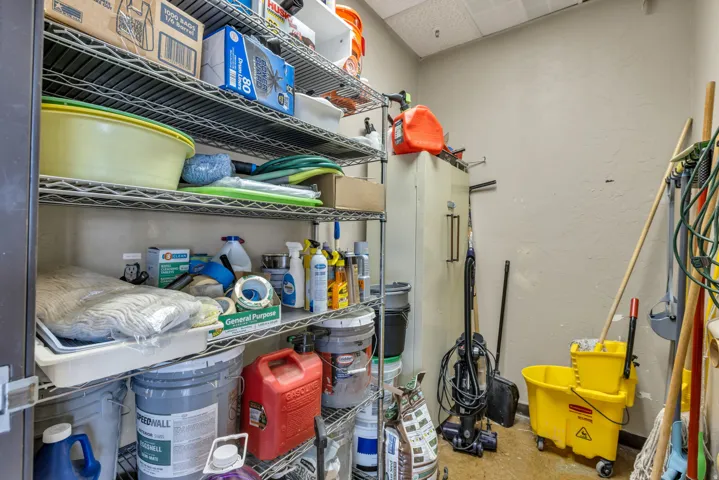 View of storage area