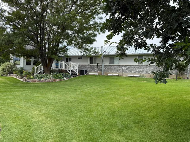 Back of property