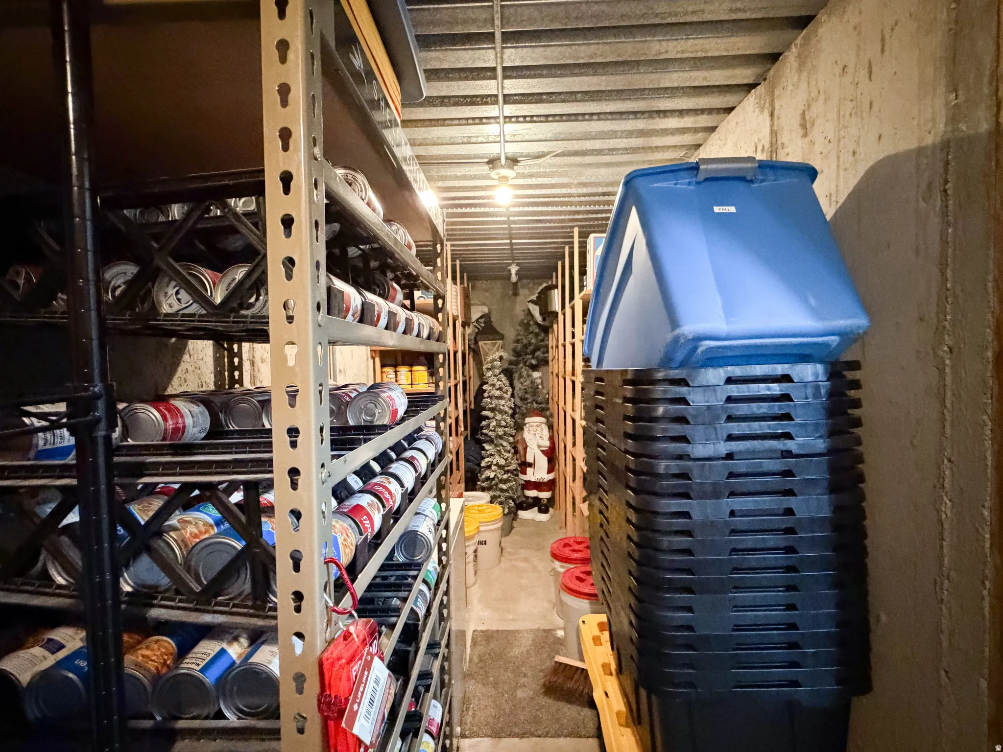 View of storage room