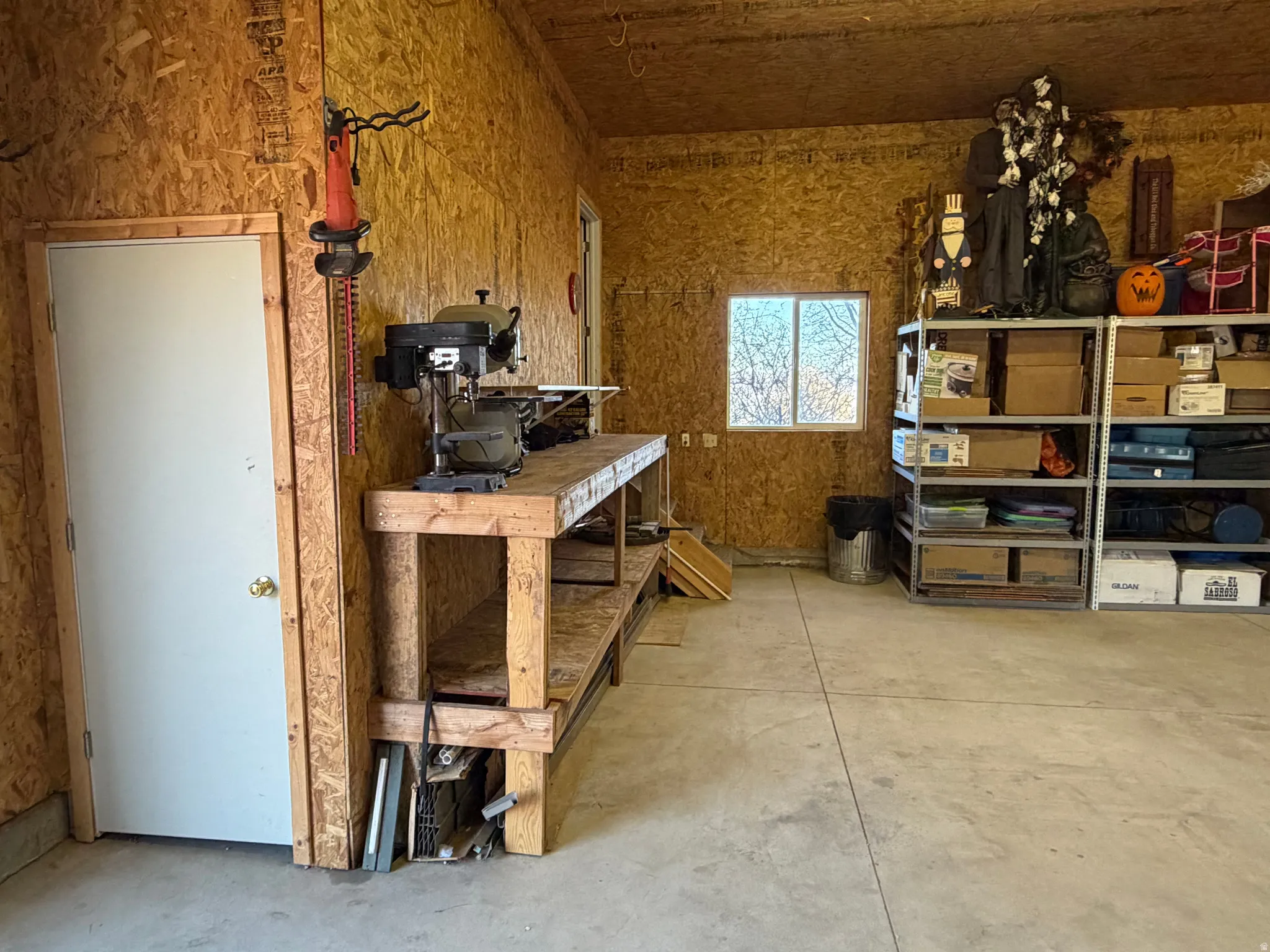 View of storage area