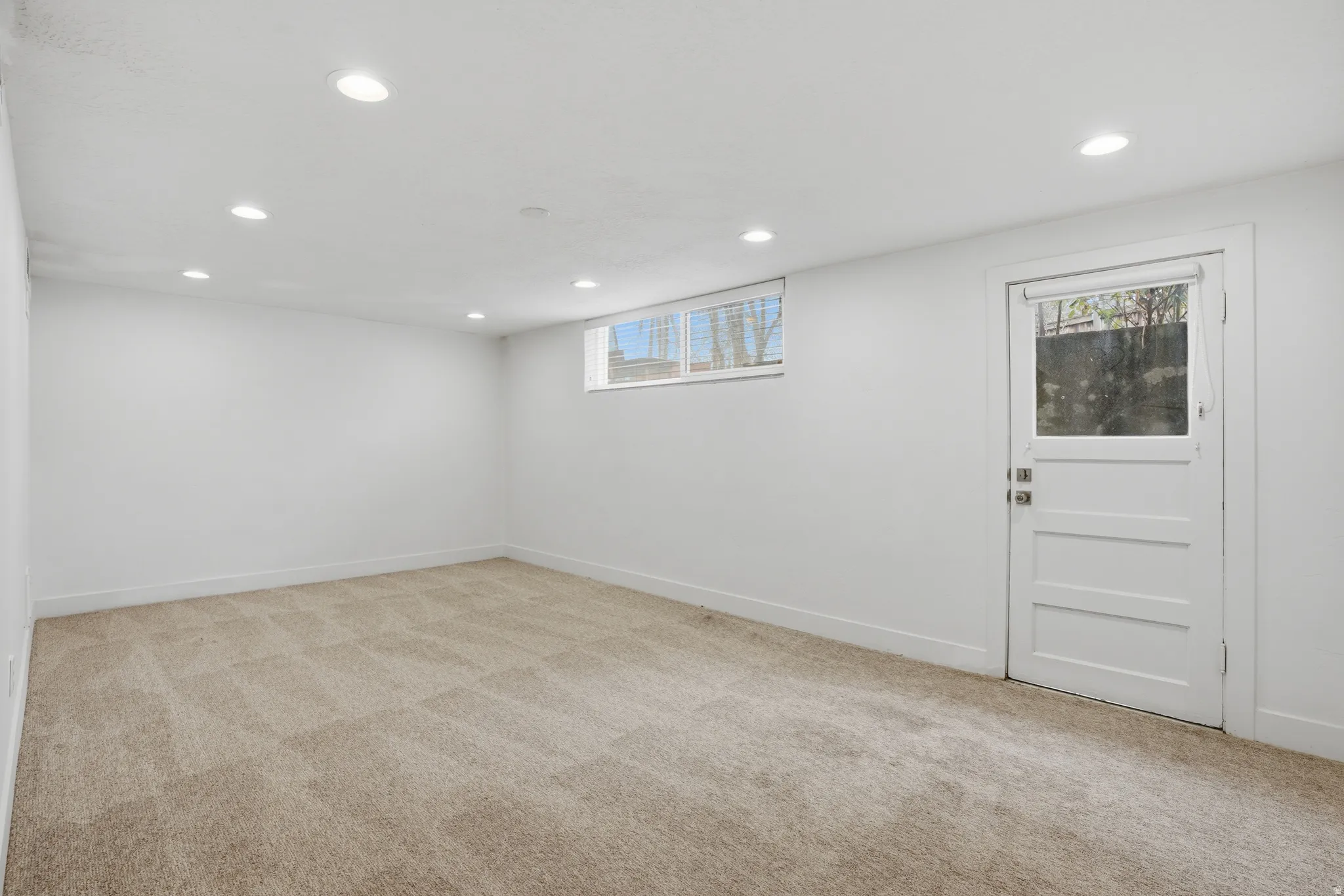 Basement living room
