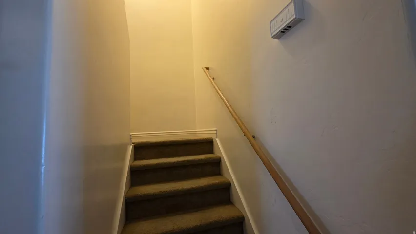 View of stairway