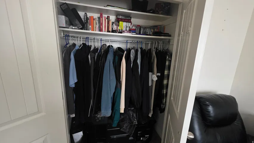 View of closet