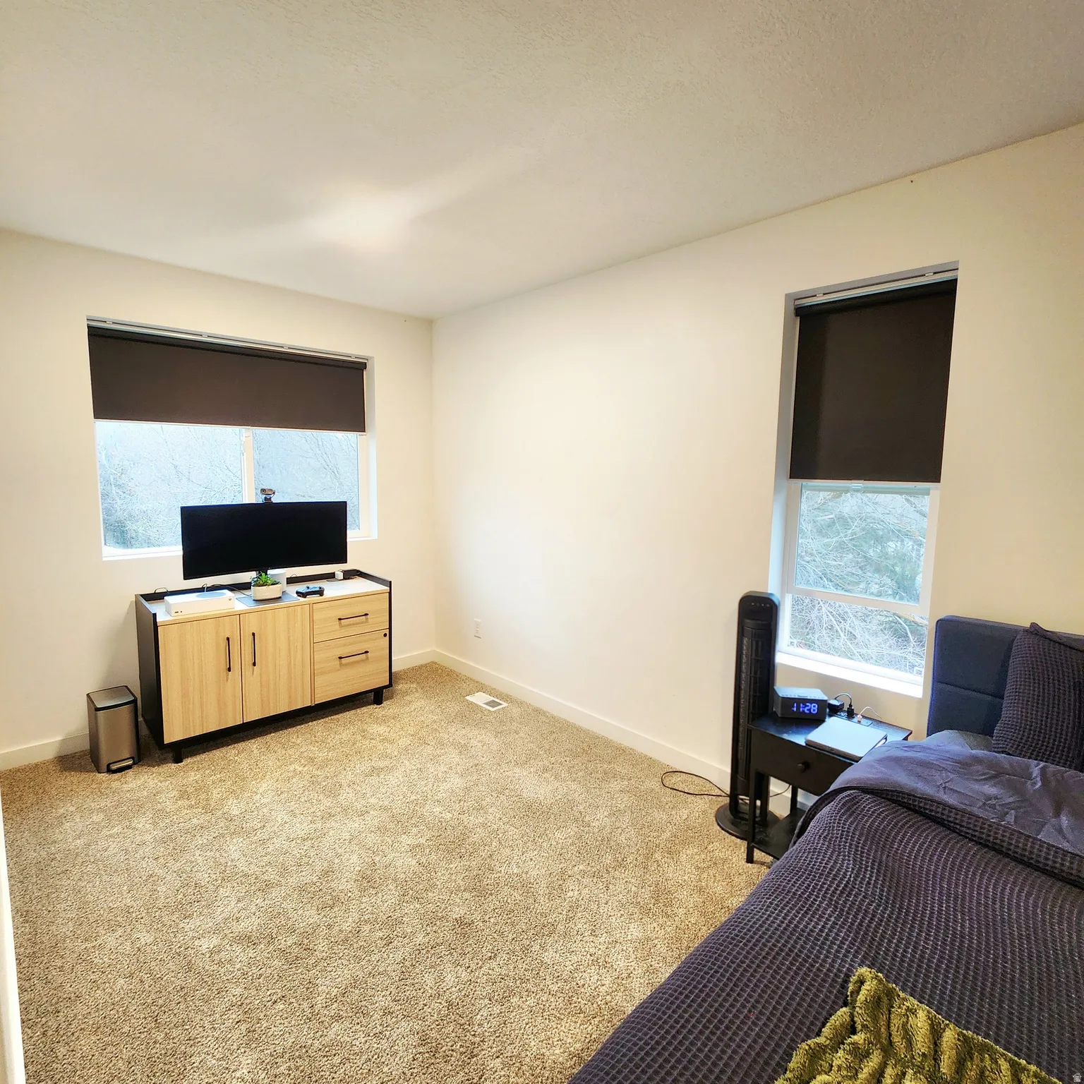Office area in primary bedroom