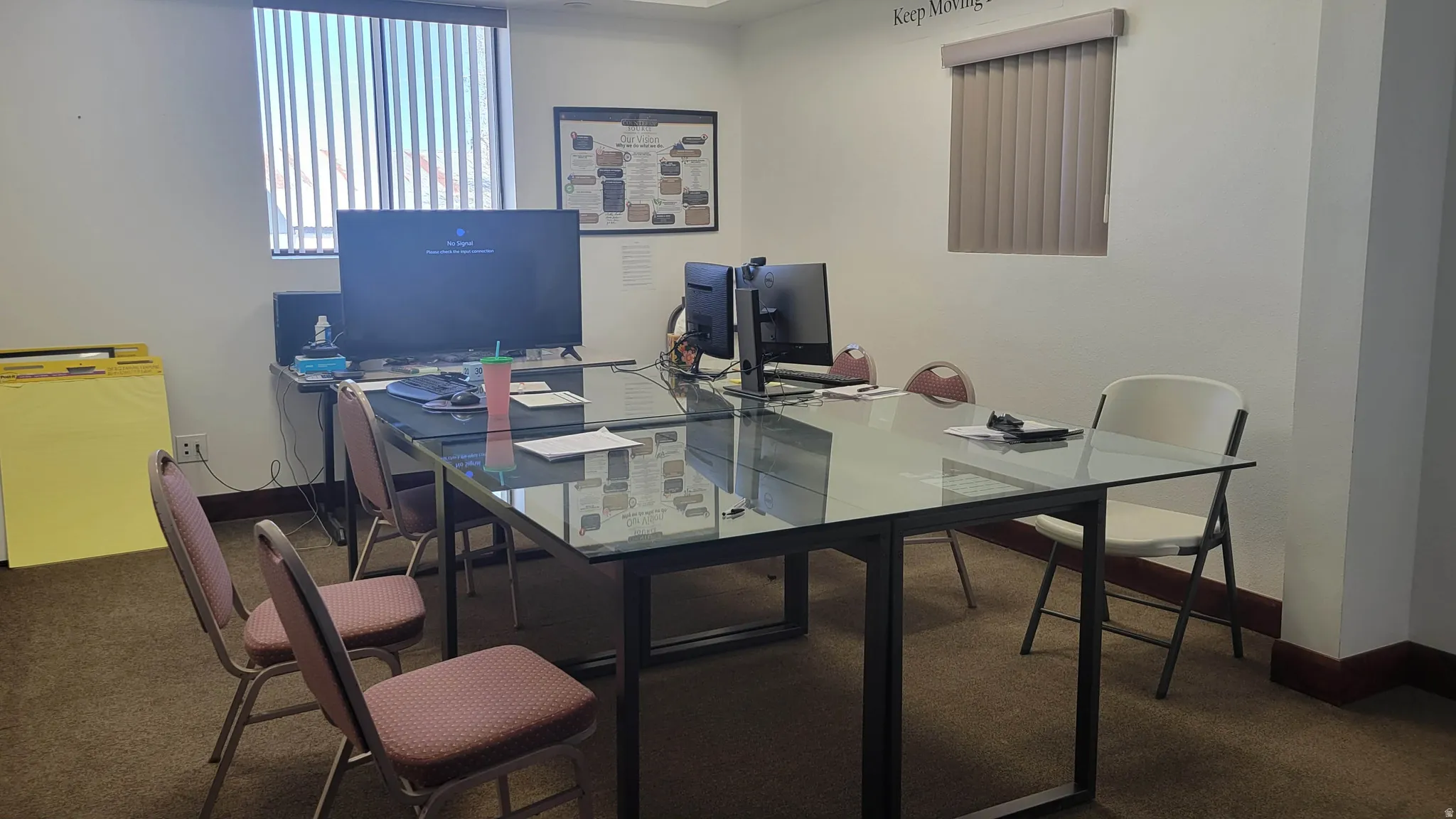 View of office space