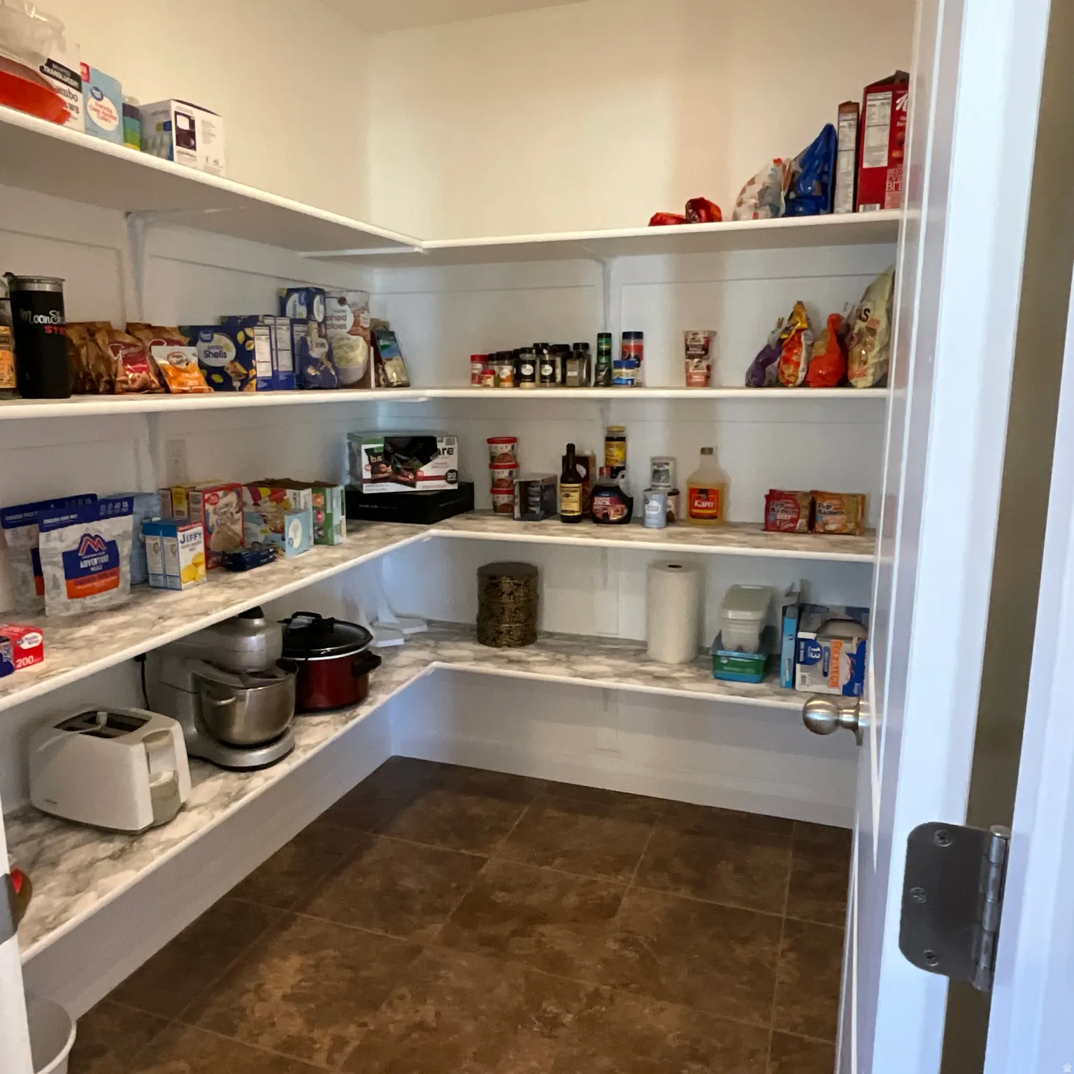 Large walk-in pantry