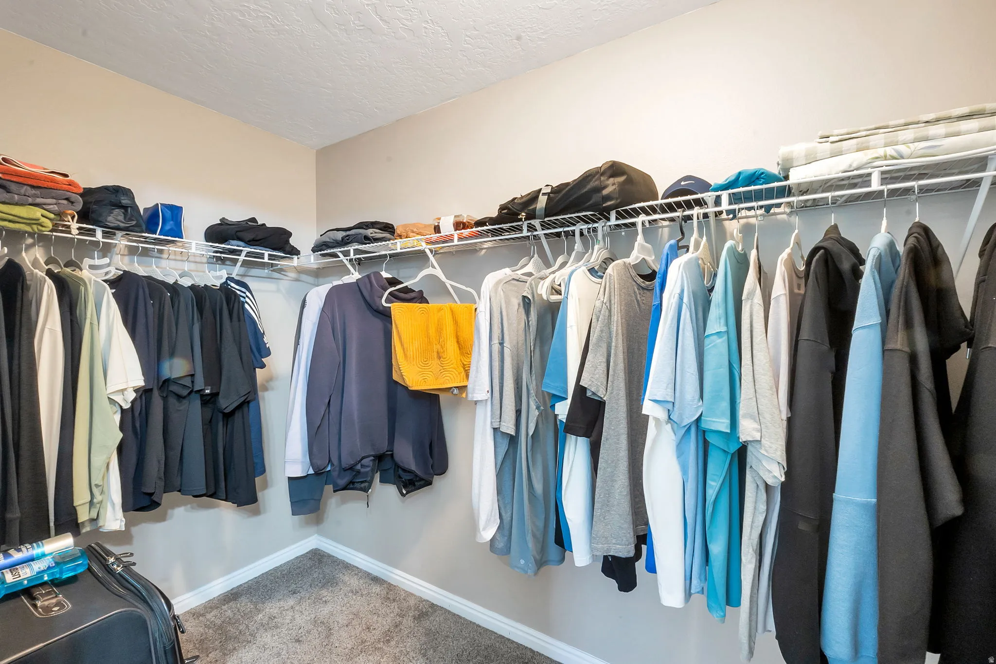Primary large walk-in closet.
