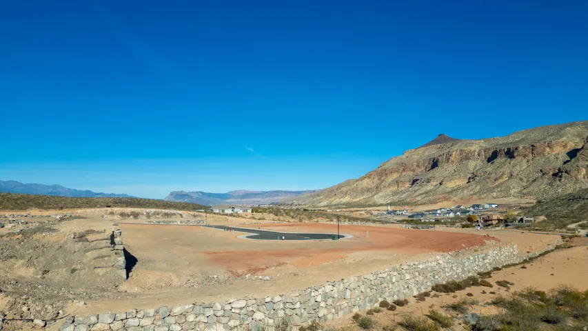 View of mountain background