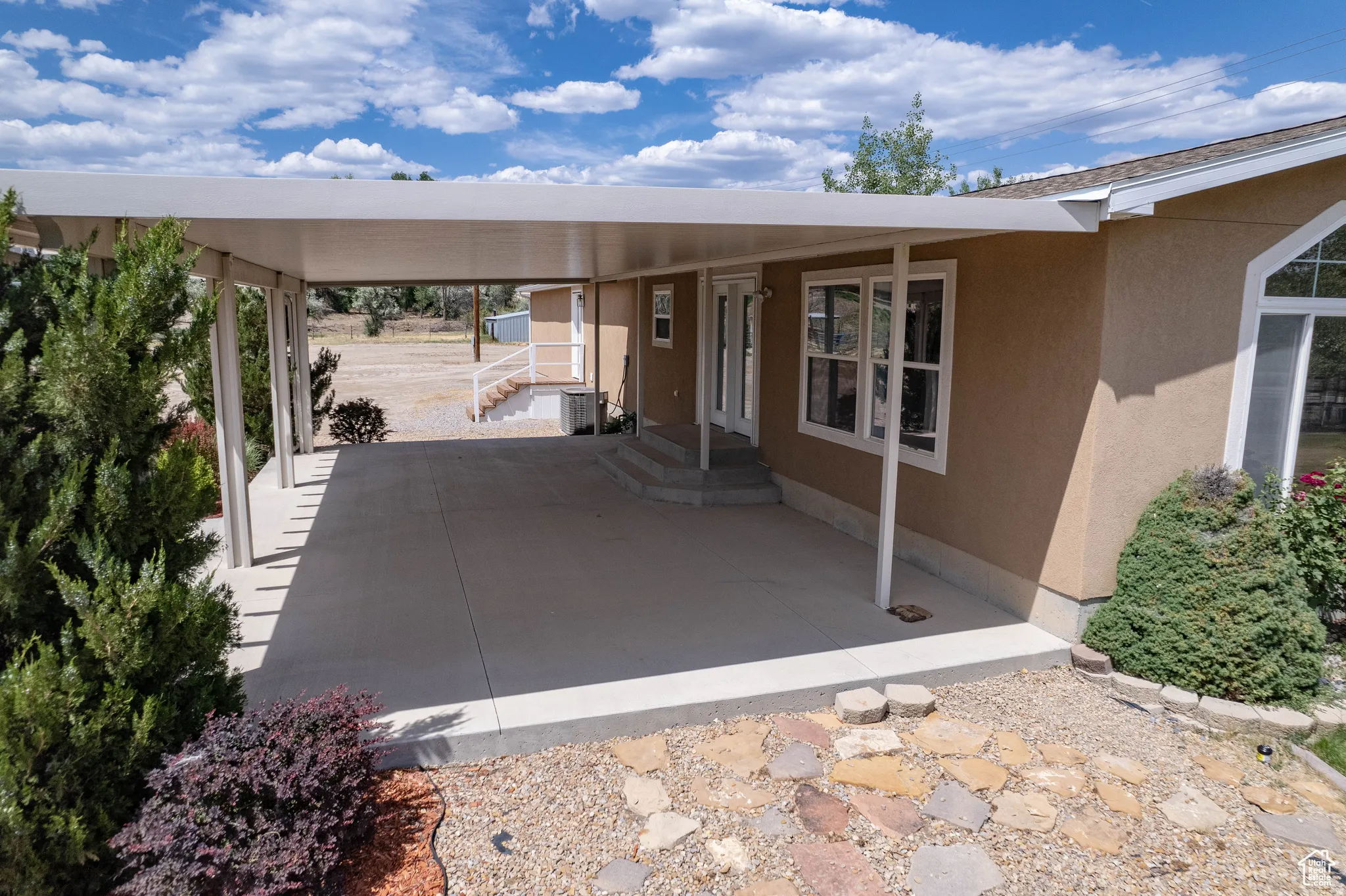 View of patio / terrace with entry steps