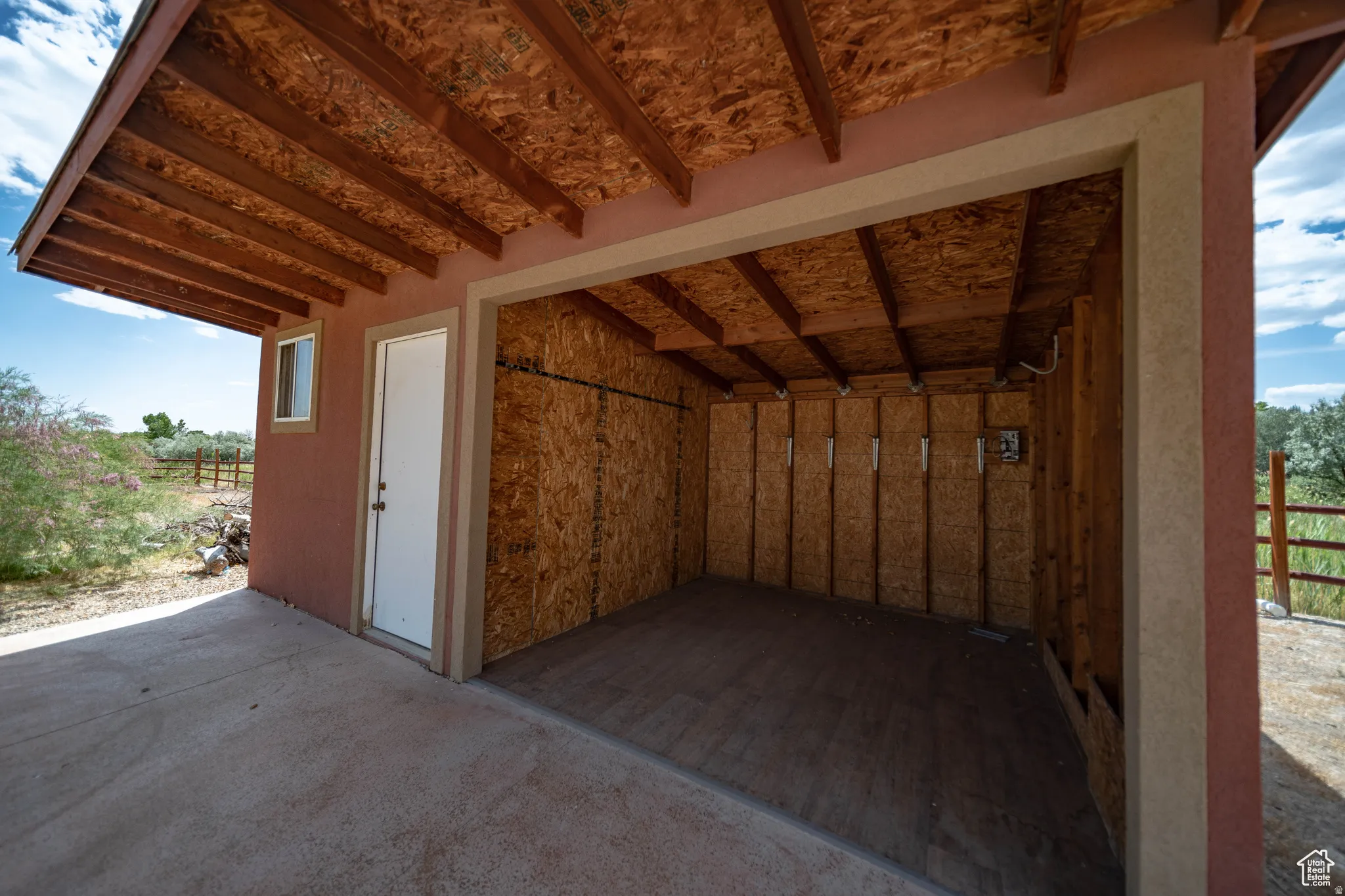 View of storage area