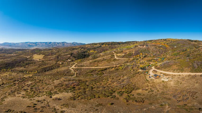 Drone / aerial view of mountains