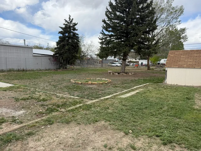 View of green lawn