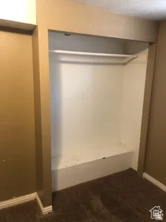 Back single house bedroom 1 with one car garage and backyard deck