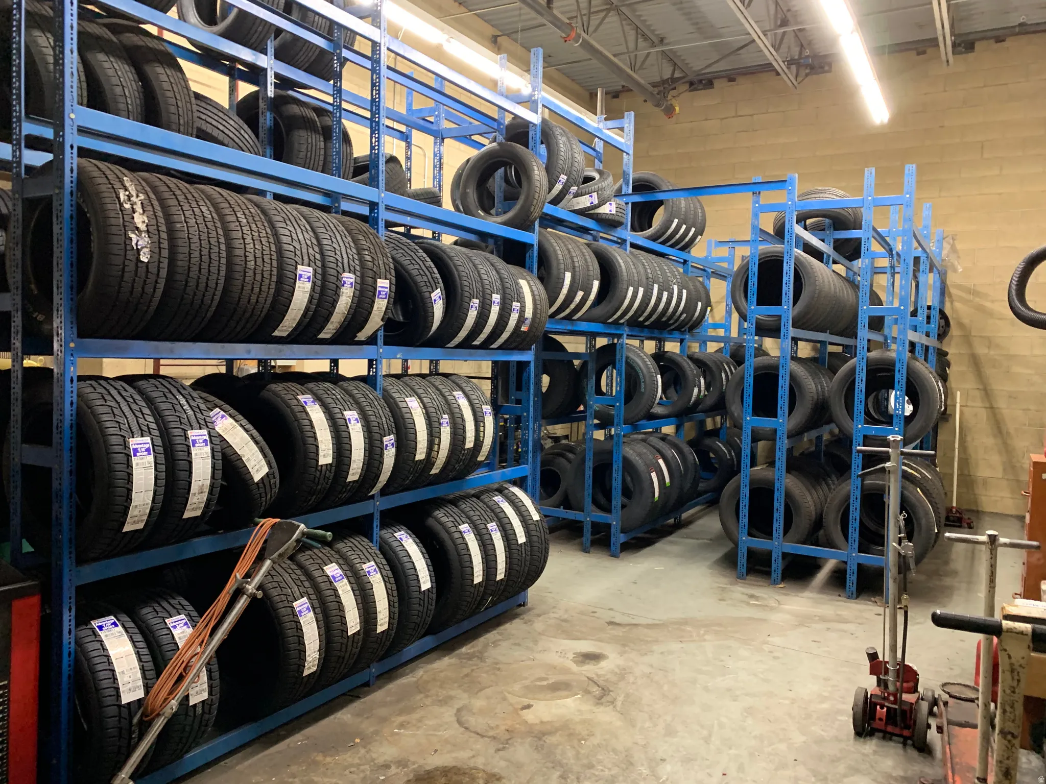 View of storage room