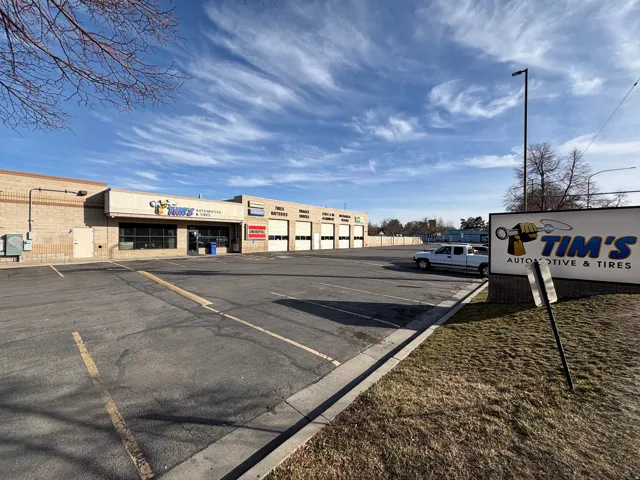 View of uncovered parking lot