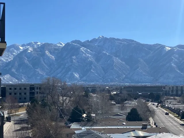 View of mountain background