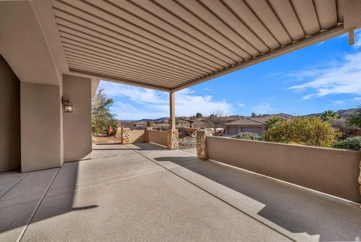 View of patio / terrace with a residential view