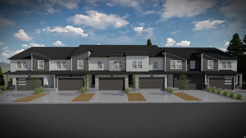 View of front of property featuring roof with shingles