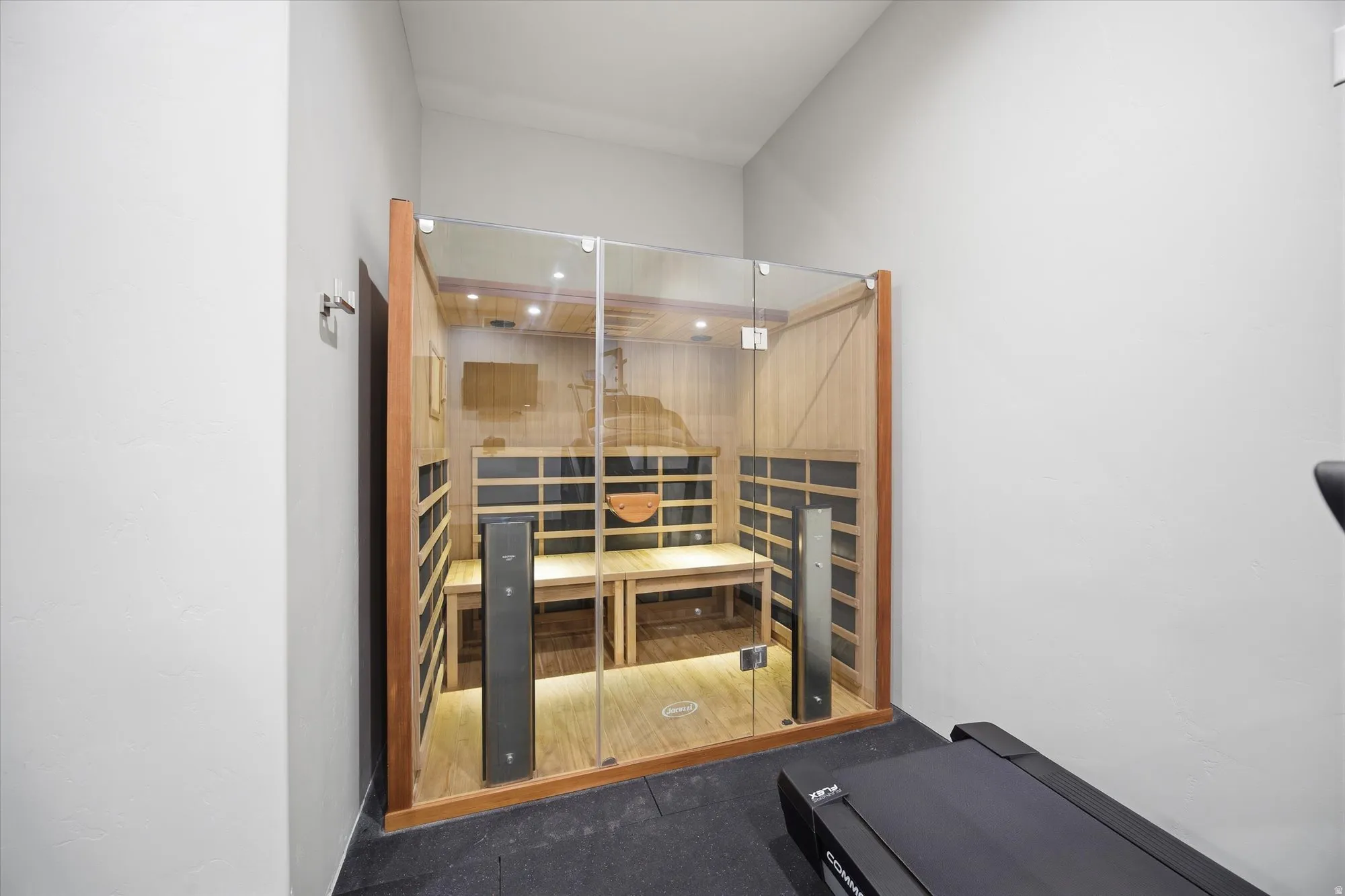 View of relaxing sauna