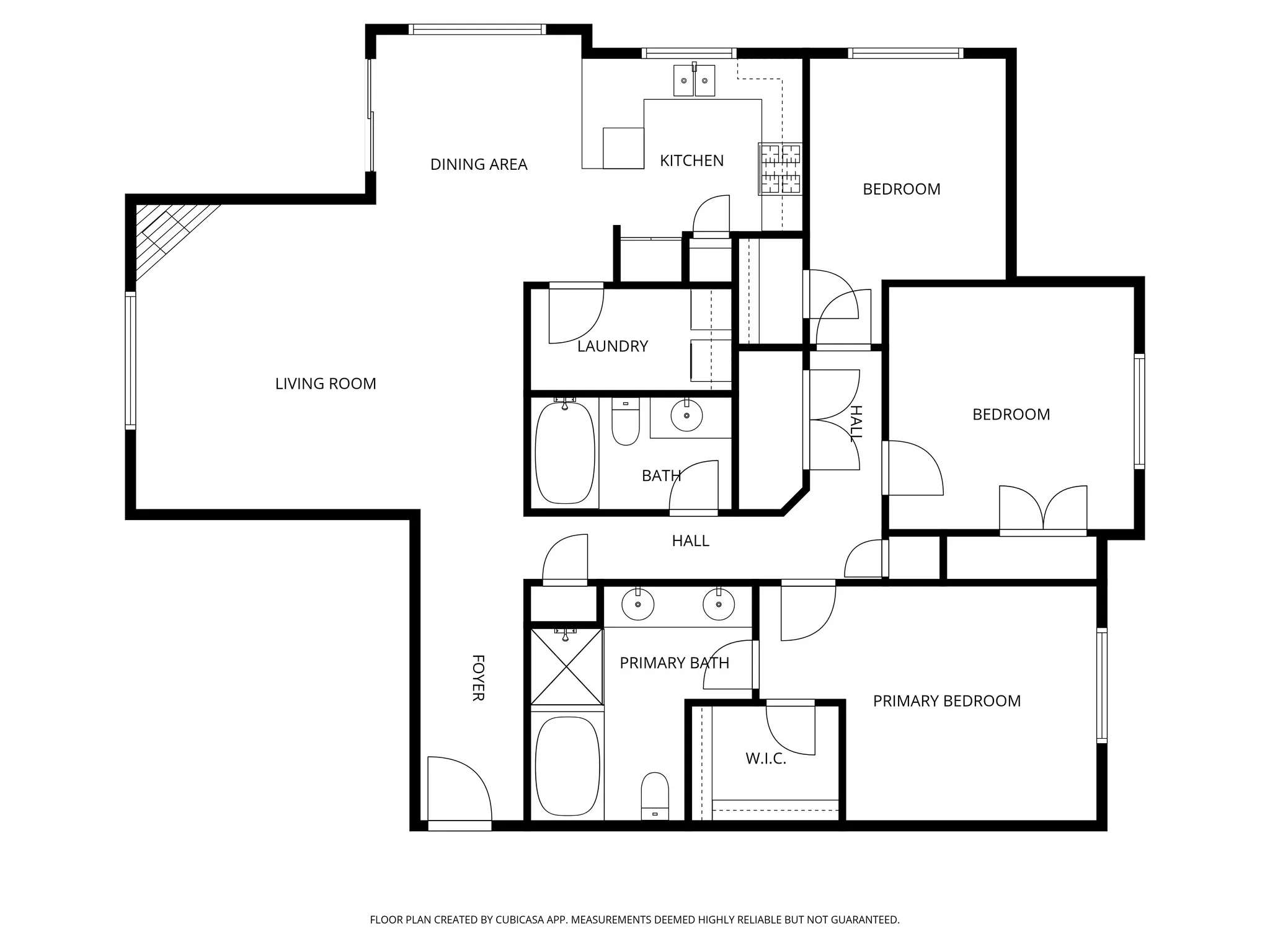 View of room layout