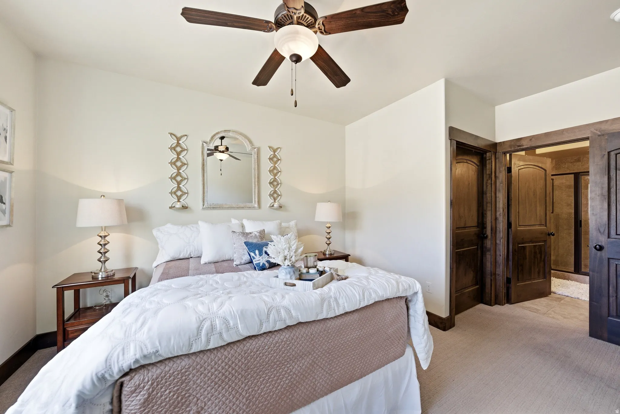 The primary bedroom